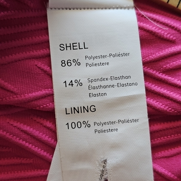 132.🆕️ Large Cupshe New Hot Pink High Cut Leg Bikini Bottom - Picture 8 of 10